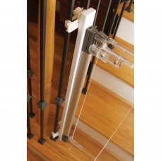 Qdos Universal Stair Mounting Kit for Hardware & Pressure Mounted Safety Gates - White