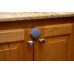 Qdos SecureHold Adhesive Double Door Lock - Grey (Charcoal)