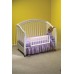 Convertible Crib Bed Rail - White
